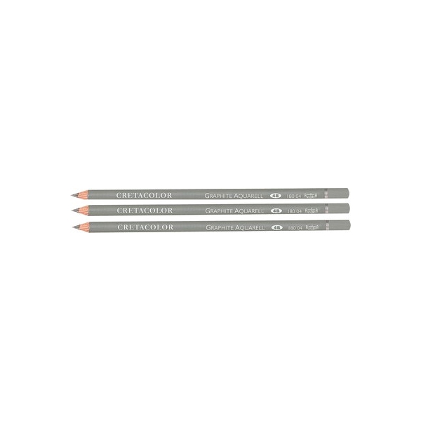 Cretacolor Aquarell Pencil (4B) - Set of 3