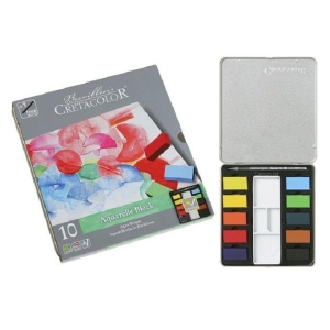 Cretacolor Aqua Brique Watercolor Block - 10 pcs