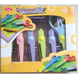 Scissors Set with 7 replacable scissor peice