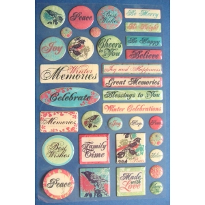 Creative Imaginations Stickers - Memories