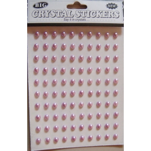 Say it in crystals - Small Pearl Stickers - Light Lavendar