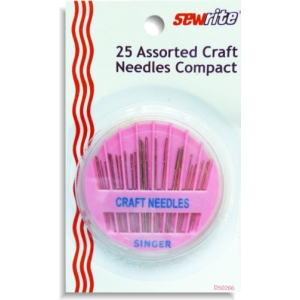 Sewrite 25 Assorted Craft Needles