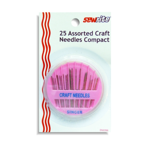 Sewrite 25 Assorted Craft Needles