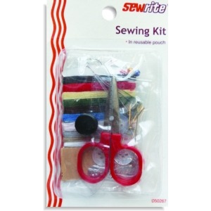 Sewrite Sewing Kit In Reusable Pouch