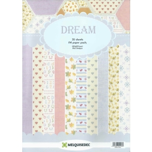 Assorted A4 Paper Pack - Dream (Set of 30 sheets)