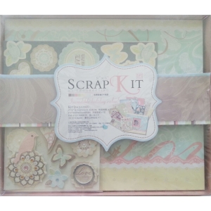 8 by 8 Scrapbook Kit by EnoGreeting - Wedding