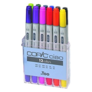 Copic Ciao 12pc Basic Set