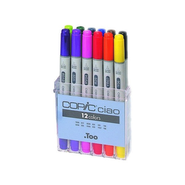 Copic Ciao 12pc Basic Set