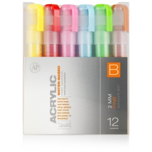 Montana Acrylic Fine Marker (2mm) Set-B