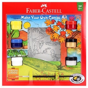 Faber Castell Make your Own Canvas Art - Forest