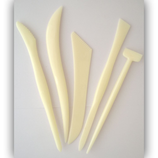 Clay Sculpting Tools - 5 Pieces