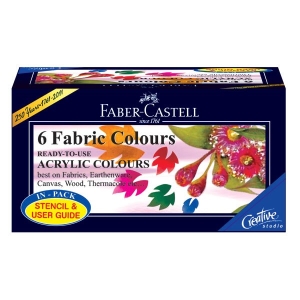 Faber Castell Fabric Color - Set of 6