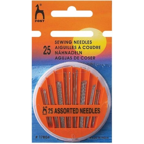 Pony Assorted Sewing Needles - 25