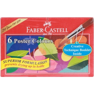 Faber Castell Poster Colours (Pack of 6)