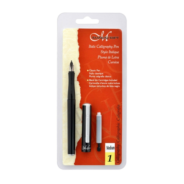 Manuscript Italic Calligraphy Fountain Pen