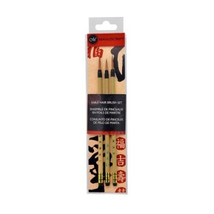 Manuscript Sable Hair Calligraphy Brush Set