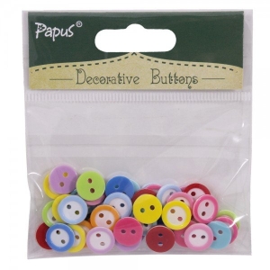 Decorative button pack - Medium (Mix colors)