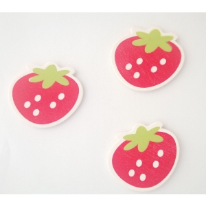 Wooden Die Cuts - Strawberries (Pack of 5)