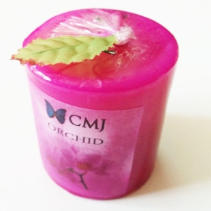 Aromatic Pillar Candles - Orchid (Small)