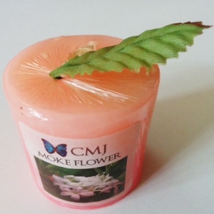 Aromatic Pillar Candles - Moke Flower (Small)