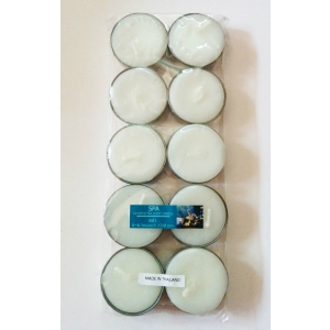 Aromatic Tea Lights - Spa (Pack of 10)