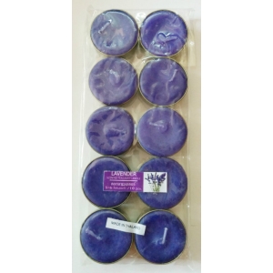 Aromatic Tea Lights - Lavendar (Pack of 10)