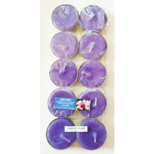 Aromatic Tea Lights - Orchid (Pack of 10)