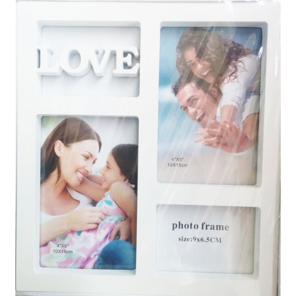 Photo Frame (White) - Love