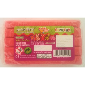 Kiddy FunClay - Baby Pink (160gm)