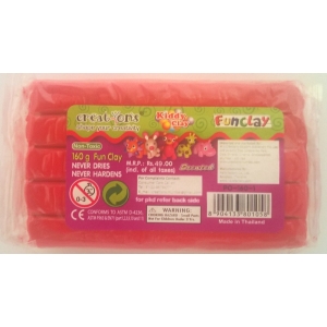 Kiddy FunClay - Red (160gm)