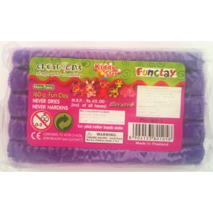 Kiddy FunClay - Violet (160gm)