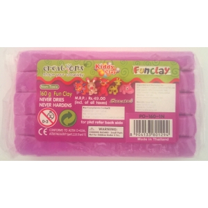 Kiddy FunClay - Neon Violet (160gm)