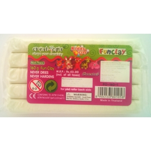 Kiddy FunClay - White (160gm)