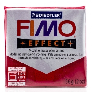 Fimo Effect - Glitter Red