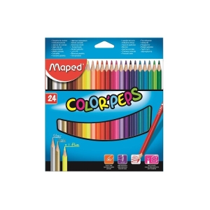 Maped Color'Peps Coloured Pencils - Box of 24 Pcs