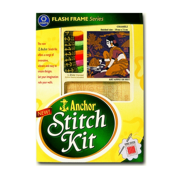 Anchor Stitch Kit - Chameli (19cm x 21cm)