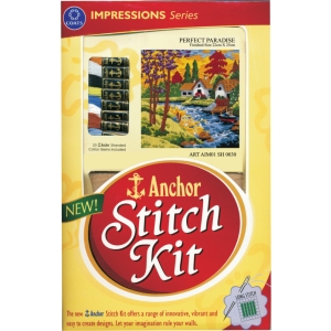 Anchor Stitch Kit - Perfect Paradise (22cm x 25cm)