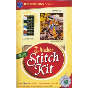 Anchor Stitch Kit - Shakuntala (25cm x 30cm)