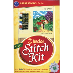 Anchor Stitch Kit - Homeward (25cm x 30cm)