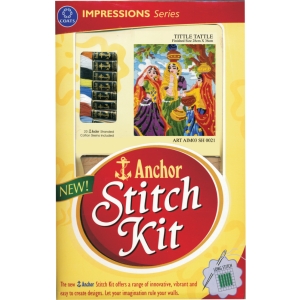 Anchor Stitch Kit - Tittle Tattle (28cm x 36cm)