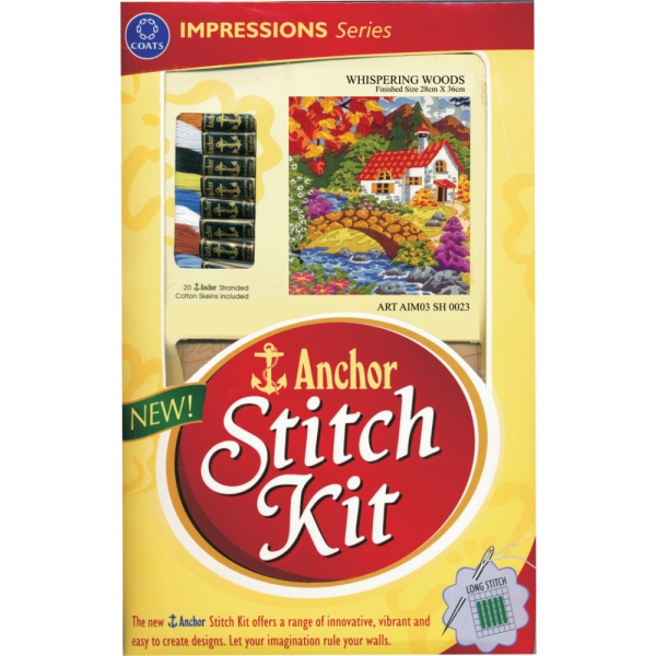 Anchor Stitch Kit - Whispering Woods (28cm x 36cm)