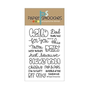 Paper Smooches Clear Stamp - Word Up