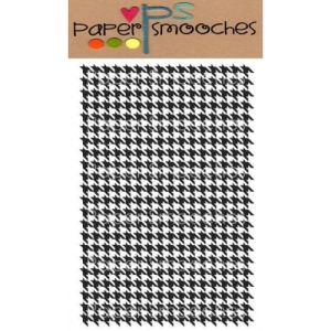 Paper Smooches Clear Stamp - Houndstooth