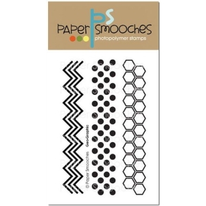 Paper Smooches Clear Stamp - Geo Graphic