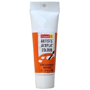 Camel Artist Acrylic Colour 40ml Tube - Cadmium Orange