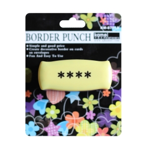 Kamei Border Punches - Snowflakes