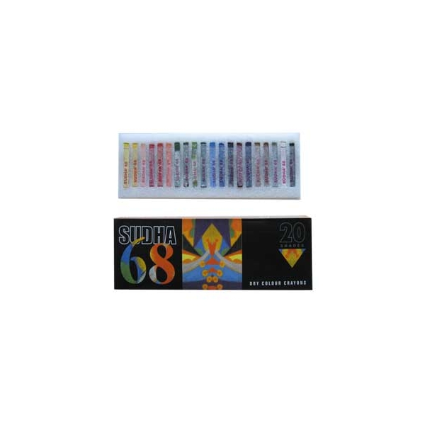 Sudha 68 Artists Soft Pastels (Set of 20)