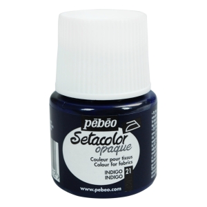 Pebeo Setacolor Opaque Fabric Paint - Indigo