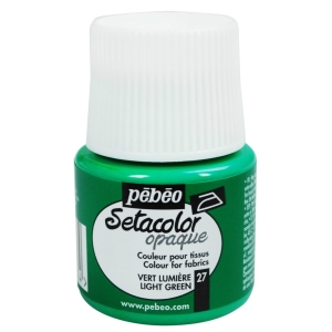 Pebeo Setacolor Opaque Fabric Paint - Light Green