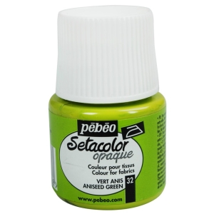 Pebeo Setacolor Opaque Fabric Paint - Aniseed Green